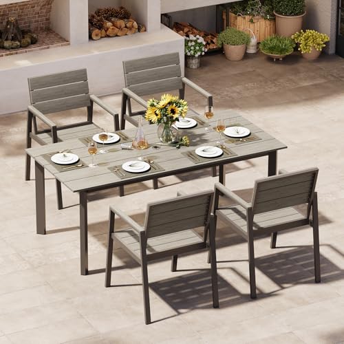 Oasbira Outdoor Dining Set for 4